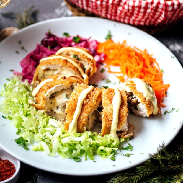 Pechuga rellena